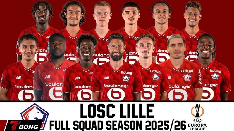 Đội hình của Lille mùa giải hiện tại